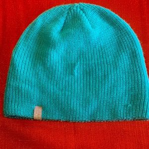 Spyder turquoise beanie